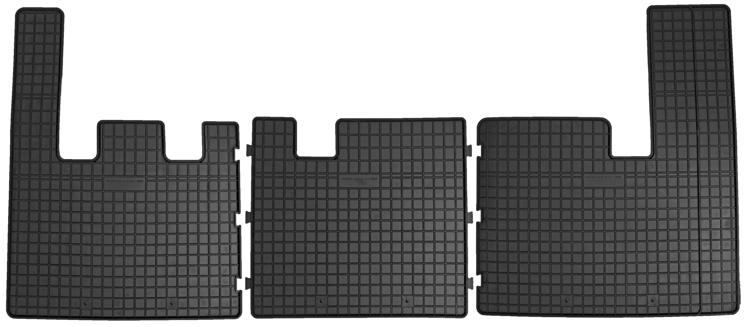 Ford Transit Custom (2012-2021) Dywaniki Gumowe 2 Rząd