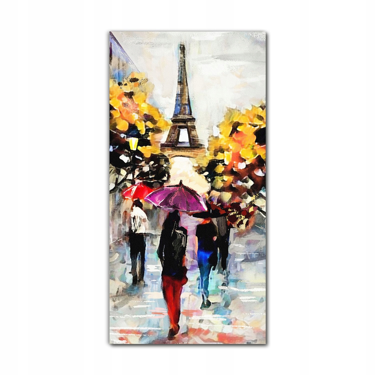 

Obraz na szkle na ścianę 70x140 cm Paryż parasol