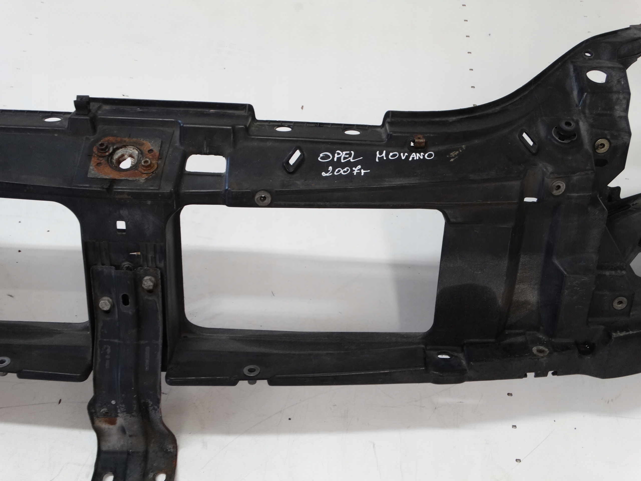 support panel for radiators pillar OPEL MOVANO 2007r.