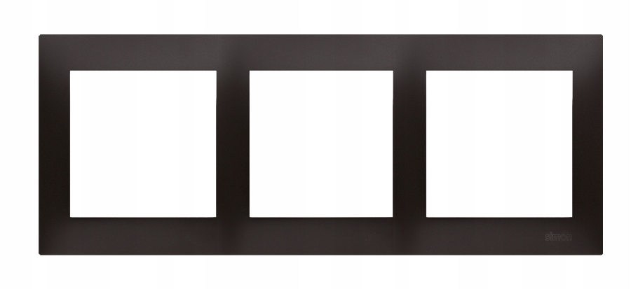 SIMON 54 Ramka potrójna antracyt