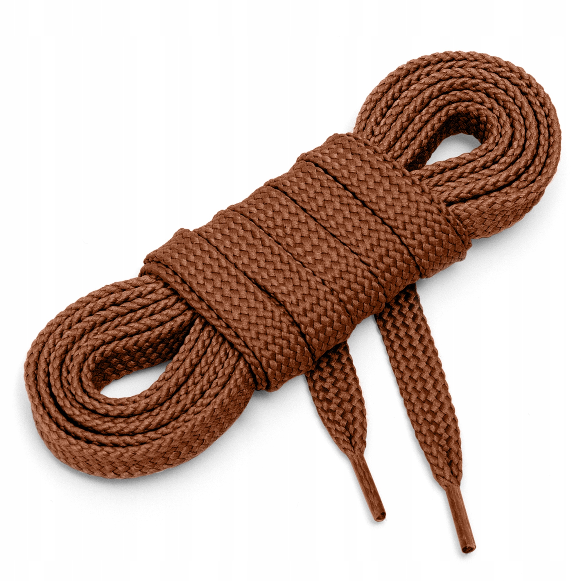 

Sznurówki sznurowadła płaskie 7 mm orzech 90 cm
