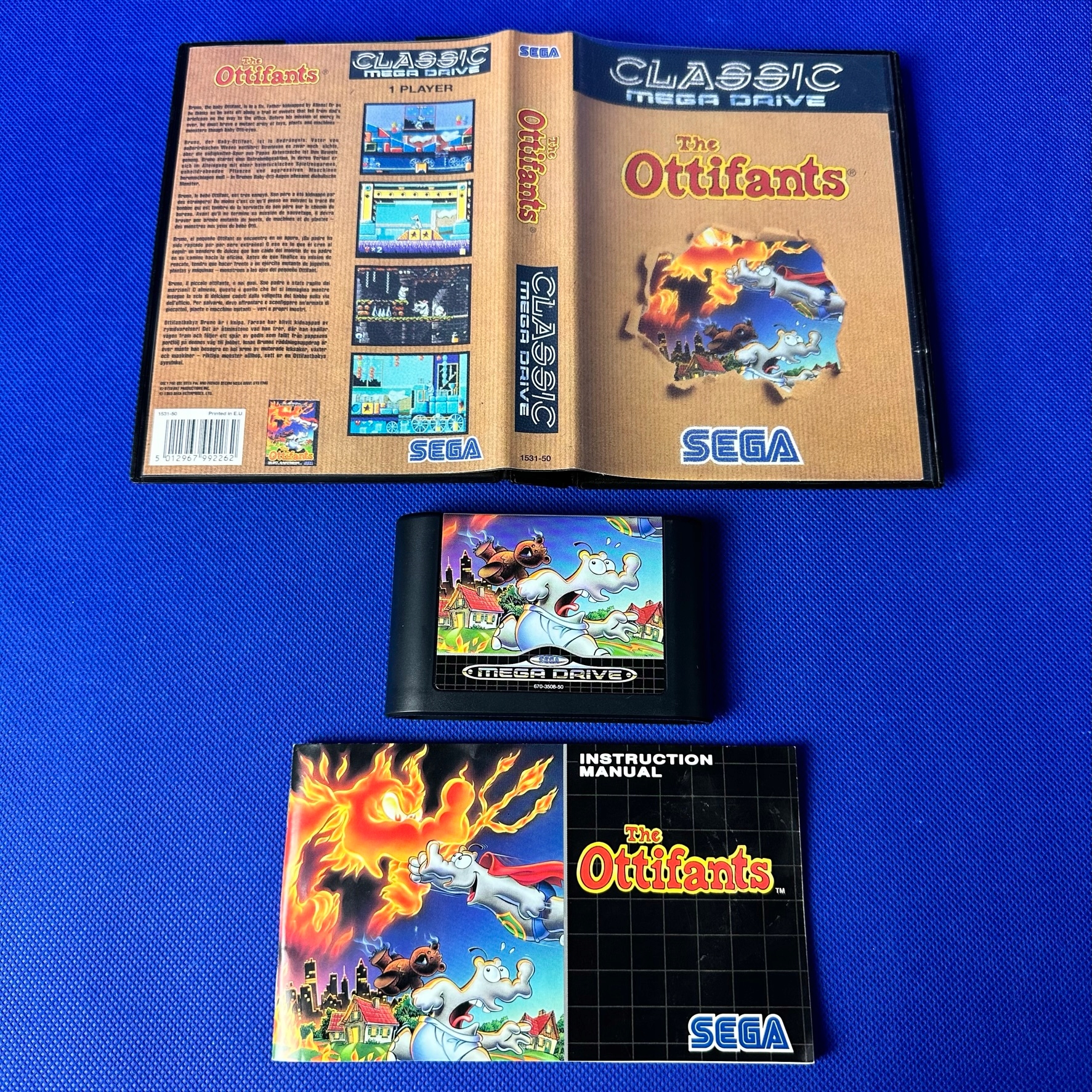 The Ottifants [Classic Edition] (MEGA DRIVE)!!! Tytuł The Ottifants