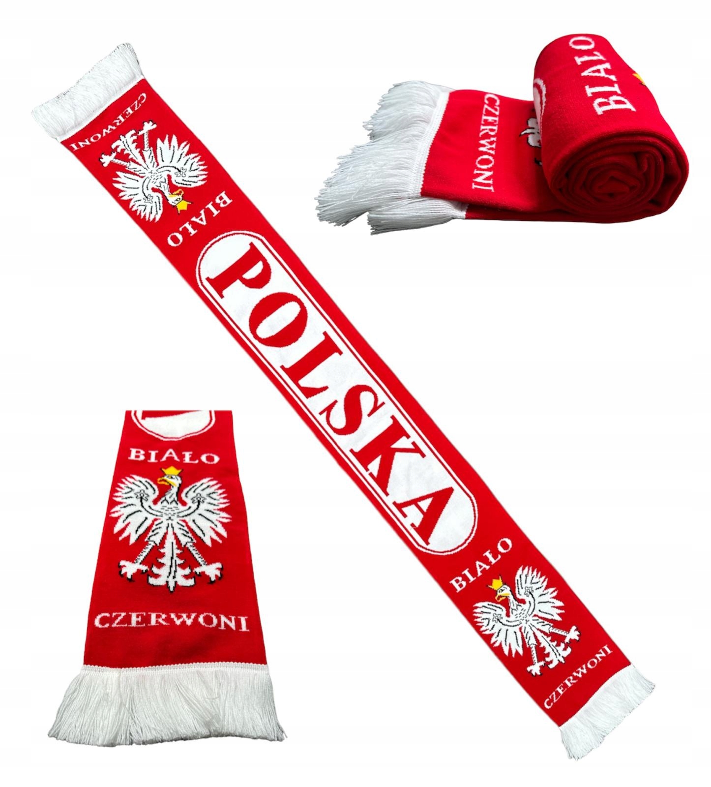 SZALIK KIBICA *POLSKA* HD SUPER ELASTIC, REPREZENTACJA POLSKI, EURO 2024