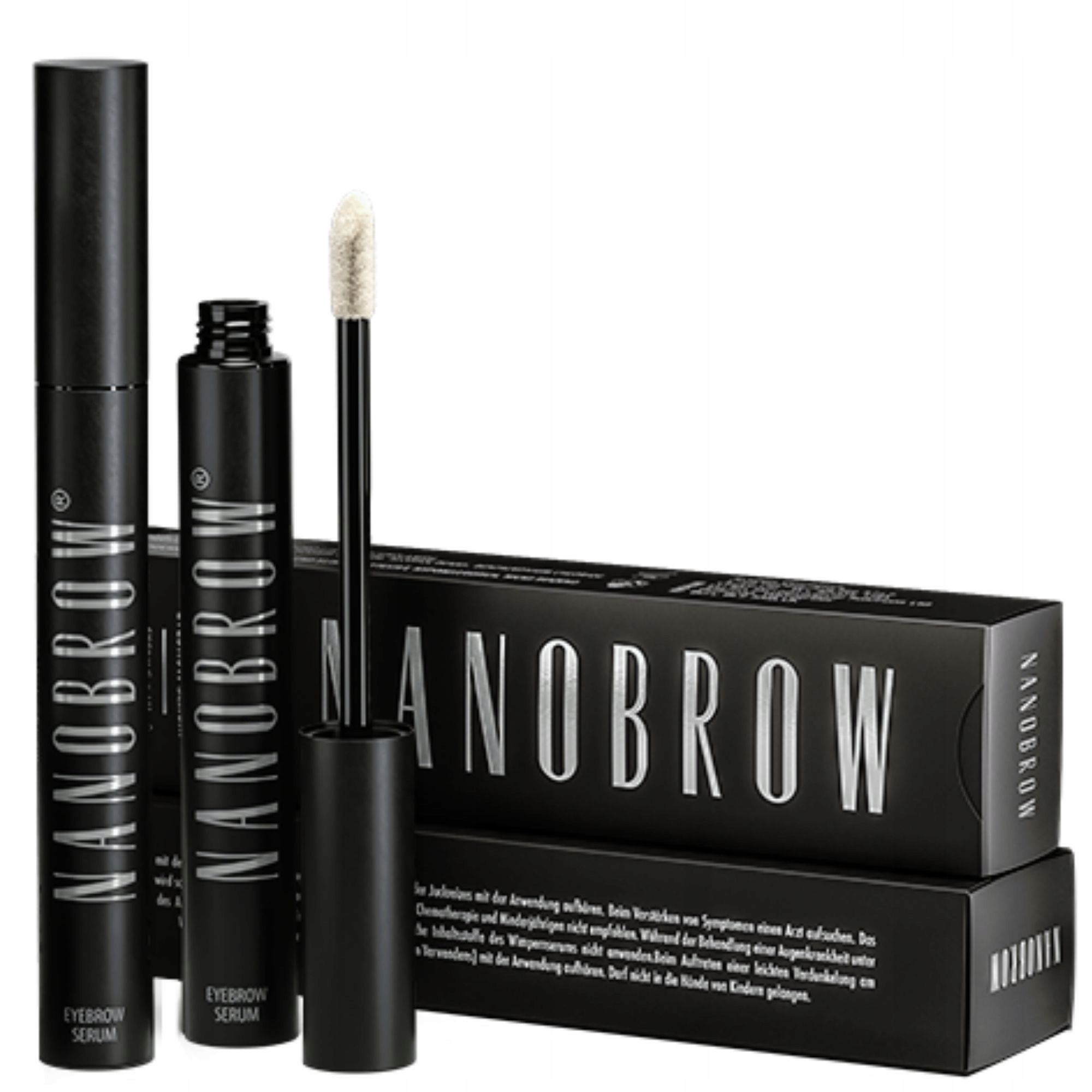 2x Regenerační zahušťující sérum na obočí Nanobrow