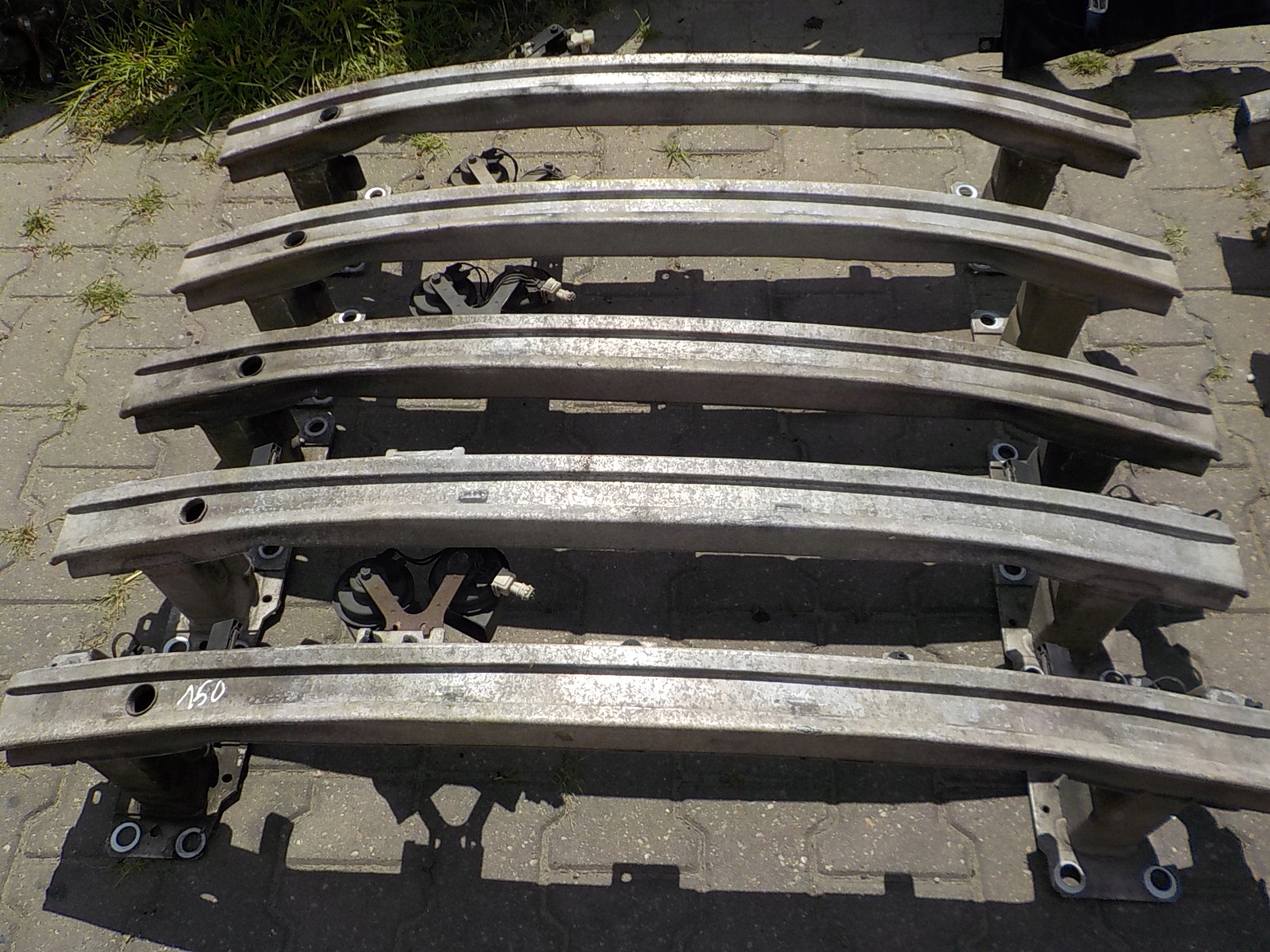 150 RENAULT SCENIC III sider pillar of a bumper front