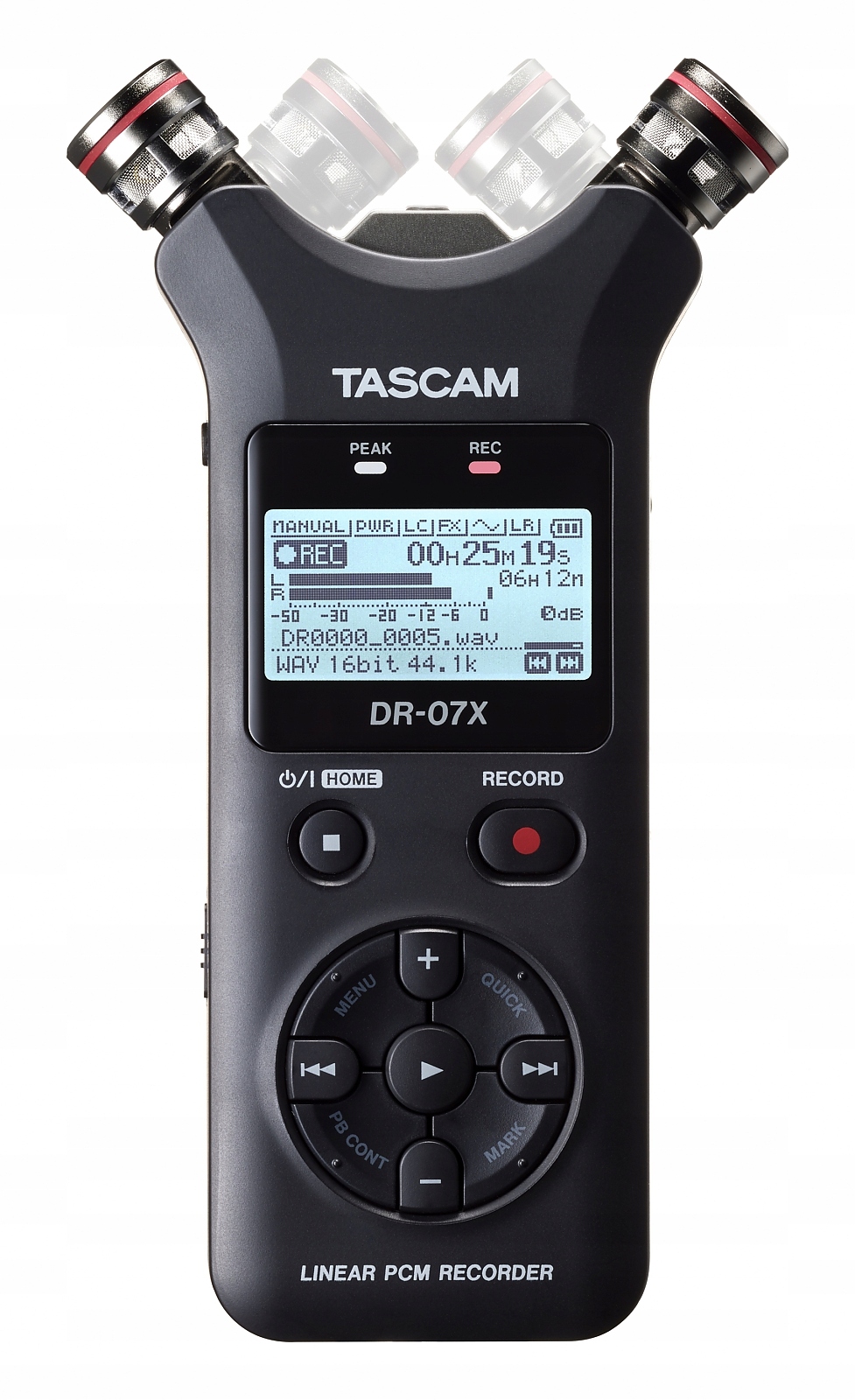 

Tascam DR-07X rejestrator z interfejsem audio Usb