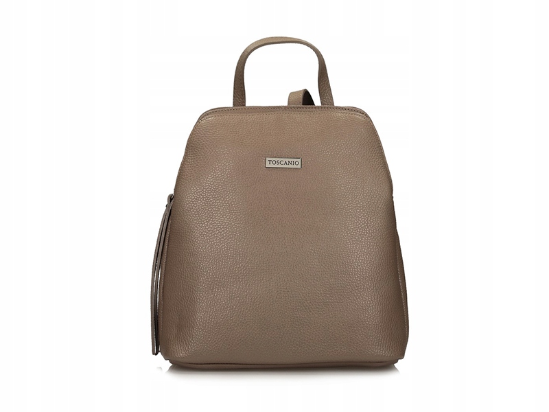 Batoh Dámský Přírodní kůže Městský Malý Elegantní Kabelka Béžová E52