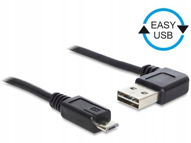 Kabel Usb microUSB typ B Delock 0,5 m 85163