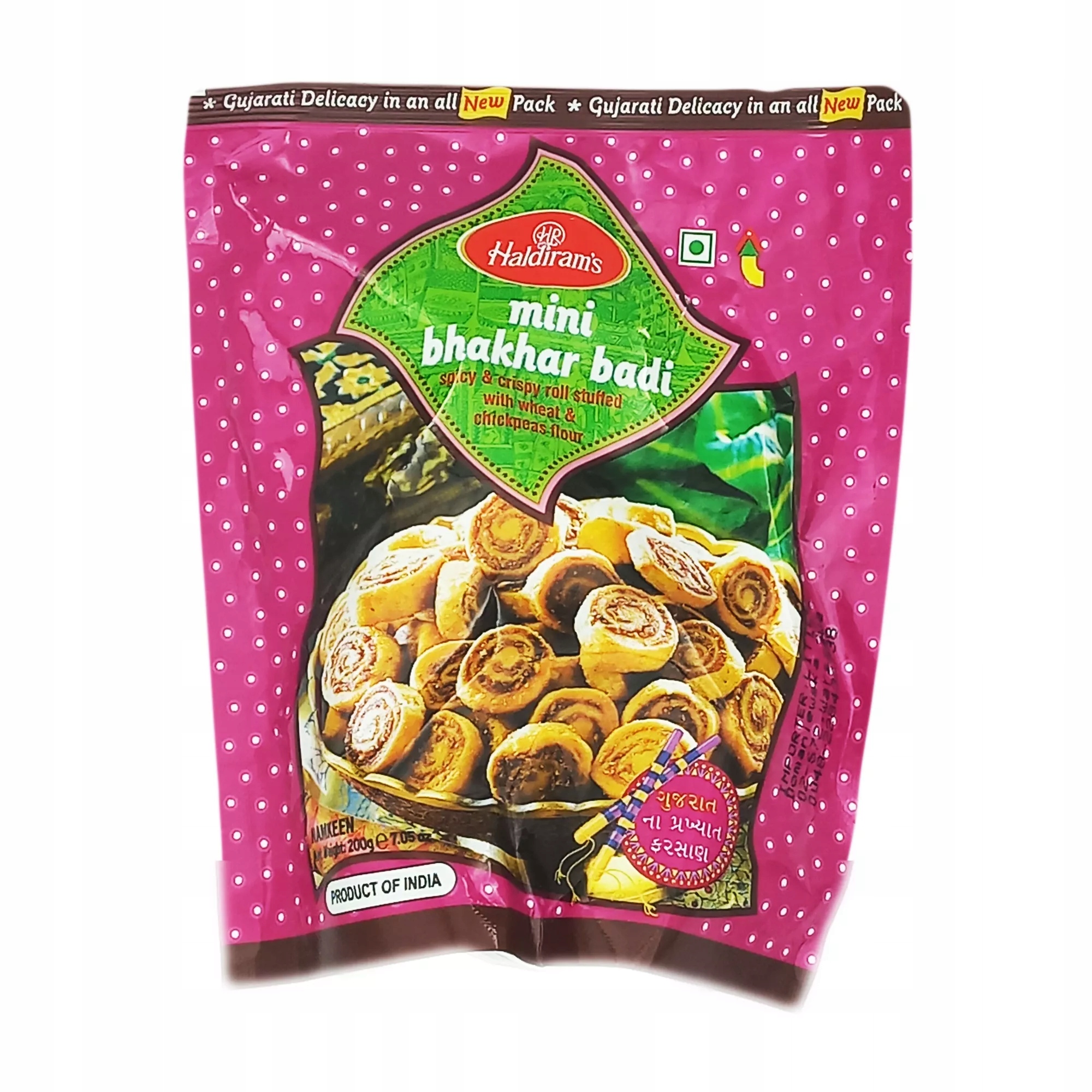 Haldiram's Mini Bhakar Badi (pakiet 2 x 200 g)