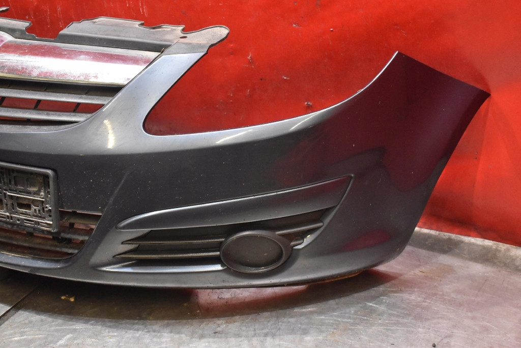 bumper front front grey OPEL CORSA D 06-11