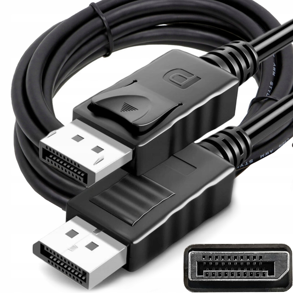 Kabel DisplayPort HP 1,80 m DP 1.2