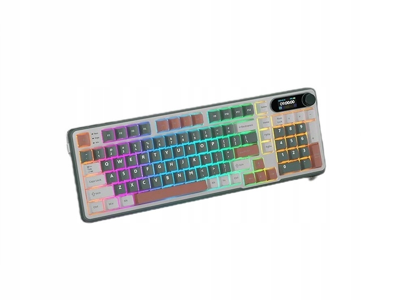 Klawiatura Royal Kludge RK-S98 Chartreuse Switch Wielokolorowy