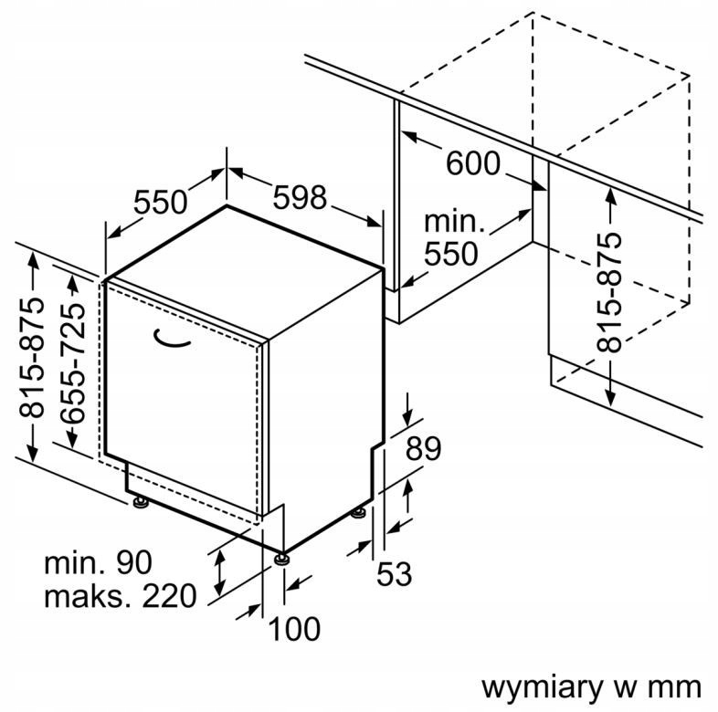 Zmywarka BOSCH SMV8YCX02E Marka Bosch
