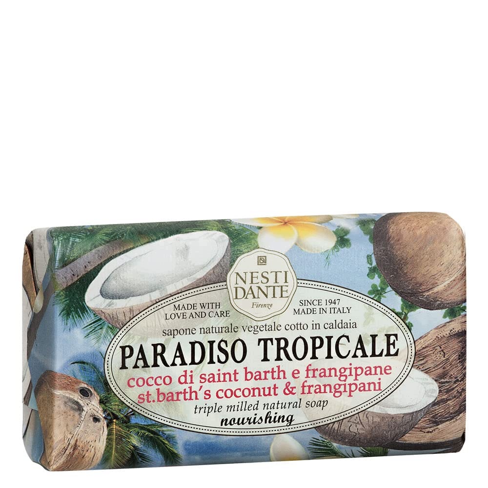 Přírodní mýdlo Nesti Dante Paradiso Tropi cale Kokos Frangipani 250 g