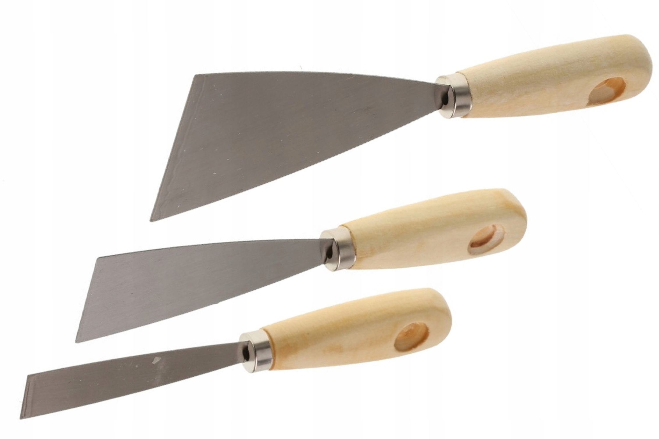 ZESTAW SZPACHELEK MALARSKICH SZPACHLA 25,50,80 mm Typ szpachelka