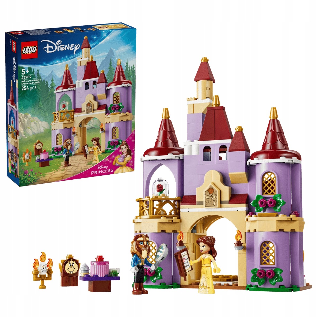 stavebnice Lego Disney 43289 Začarovaný hrad Krásky a zvířete