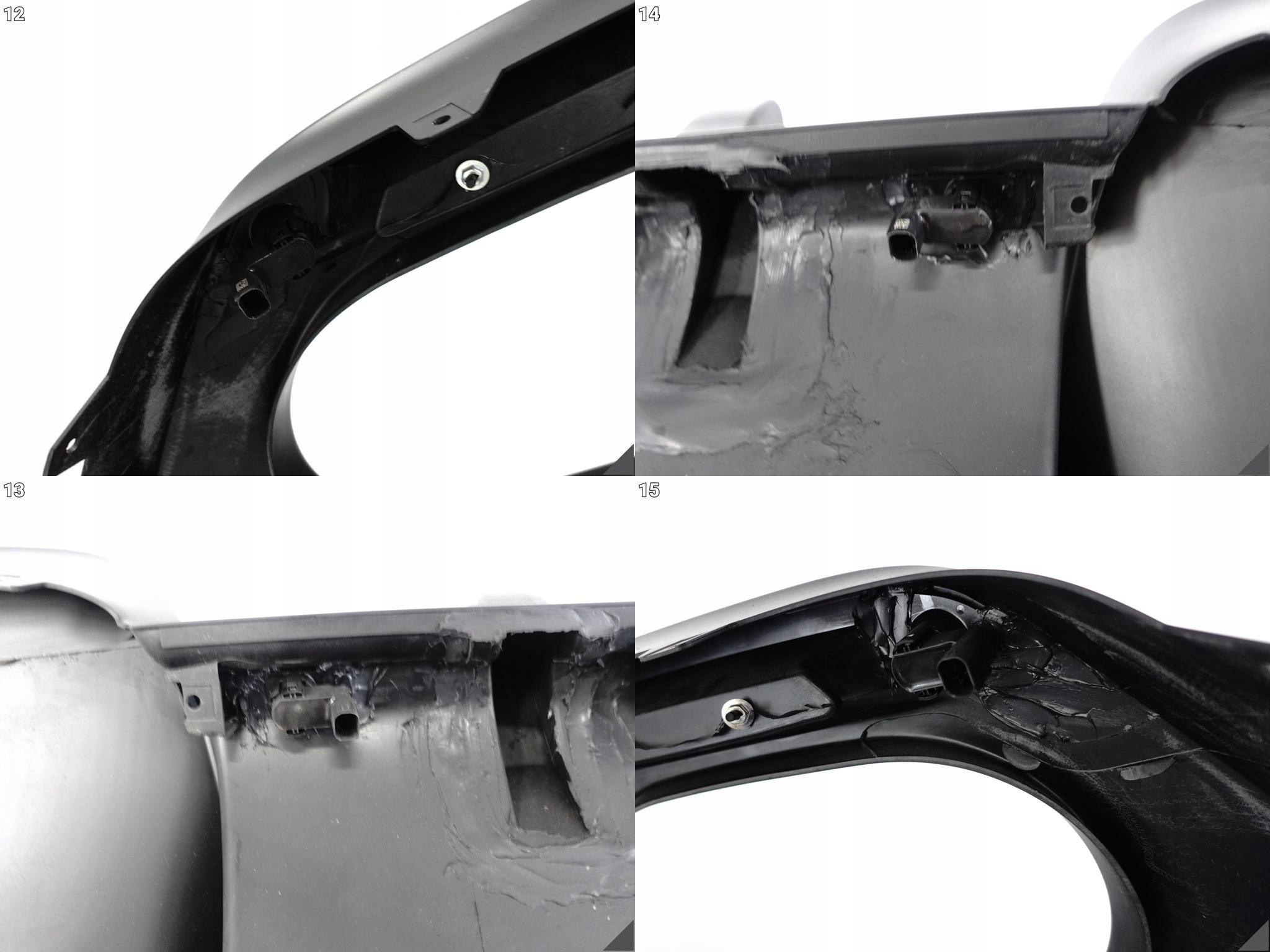 FERRARI ROMA F169 20-24 SPOILER diffuser W bumper rear part complete PDC USA