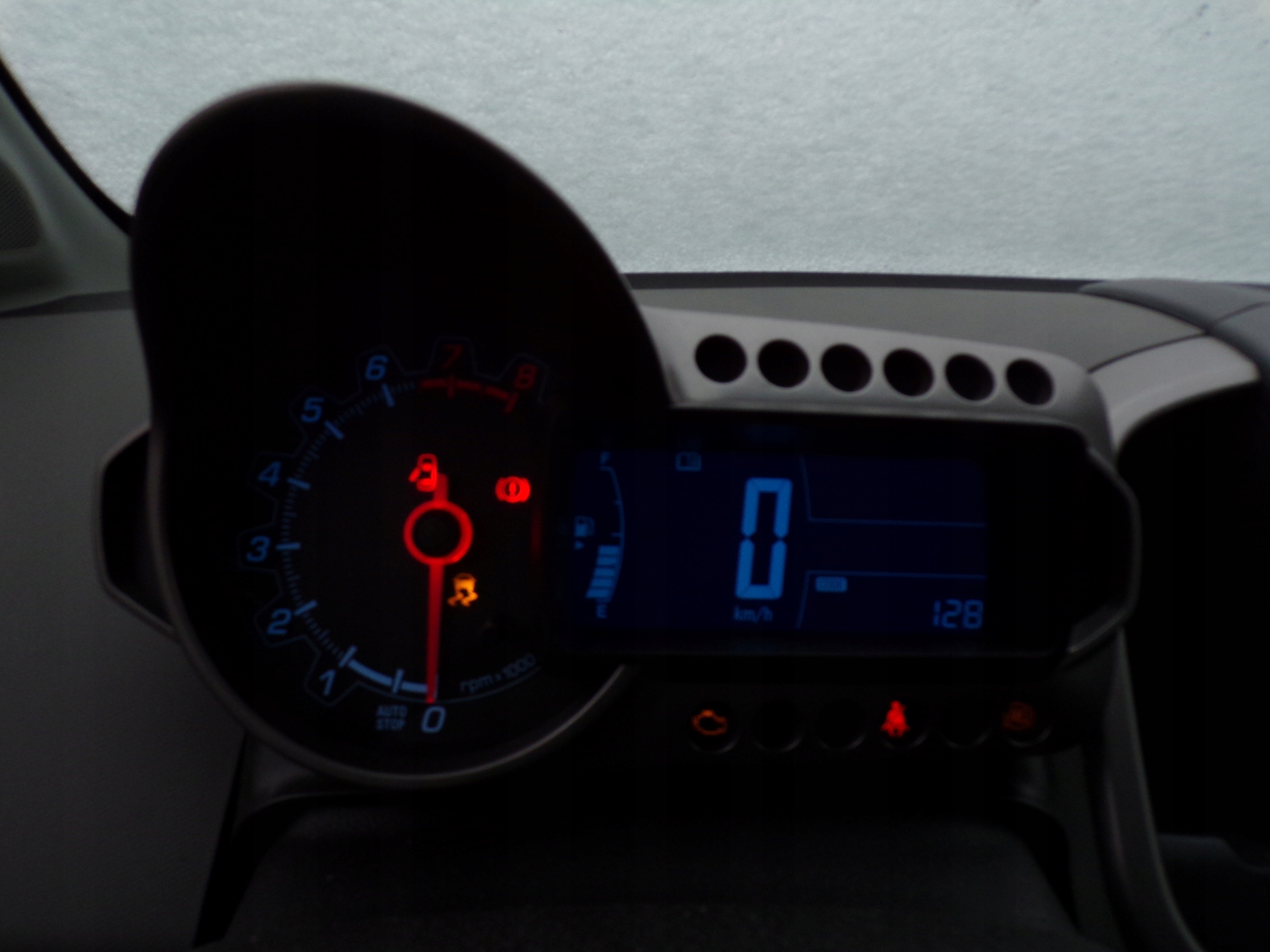 dials display EU CHEVROLET AVEO T300 1.4 16V 101 KM 11-20