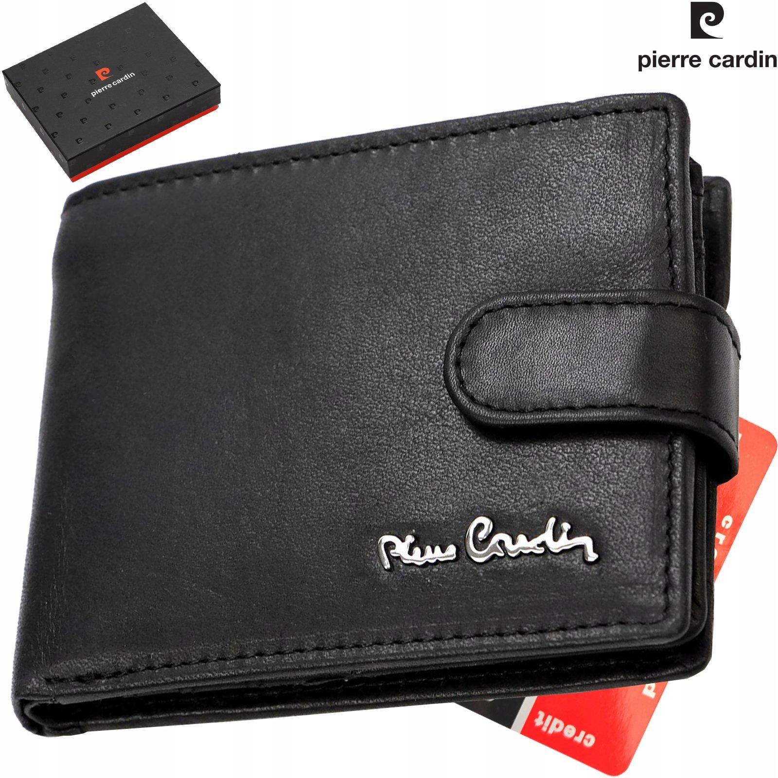 Originální Středně Velká Pánská Peněženka Z Přírodní Kůže Pierre Cardin