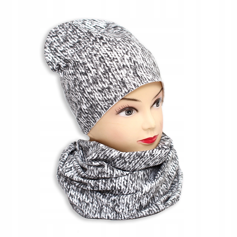 

Dziecięcy kpl bawełniana czapka komin dla dziecka