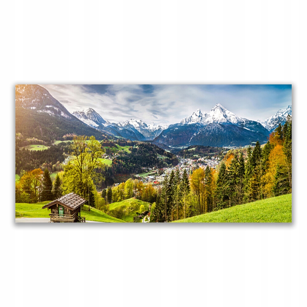 

Obraz na ścianę z nadrukiem 140x70 Alpy Krajobraz