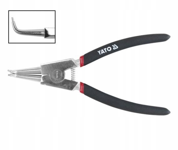 YATO SZCZYPCE SEGERA ZEWNĘTRZNE WYGIĘTE 150MM