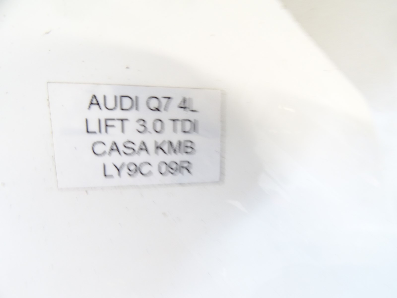 fender right front front AUDI Q7 4L LIFT LY9C