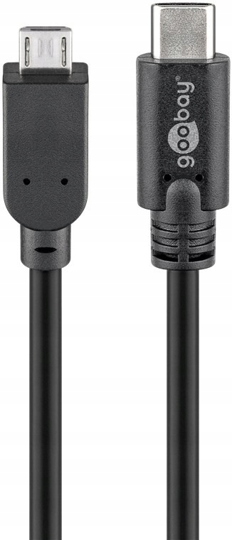 

Kabel Speed USB-C/Micro Usb-b czarny 1 m