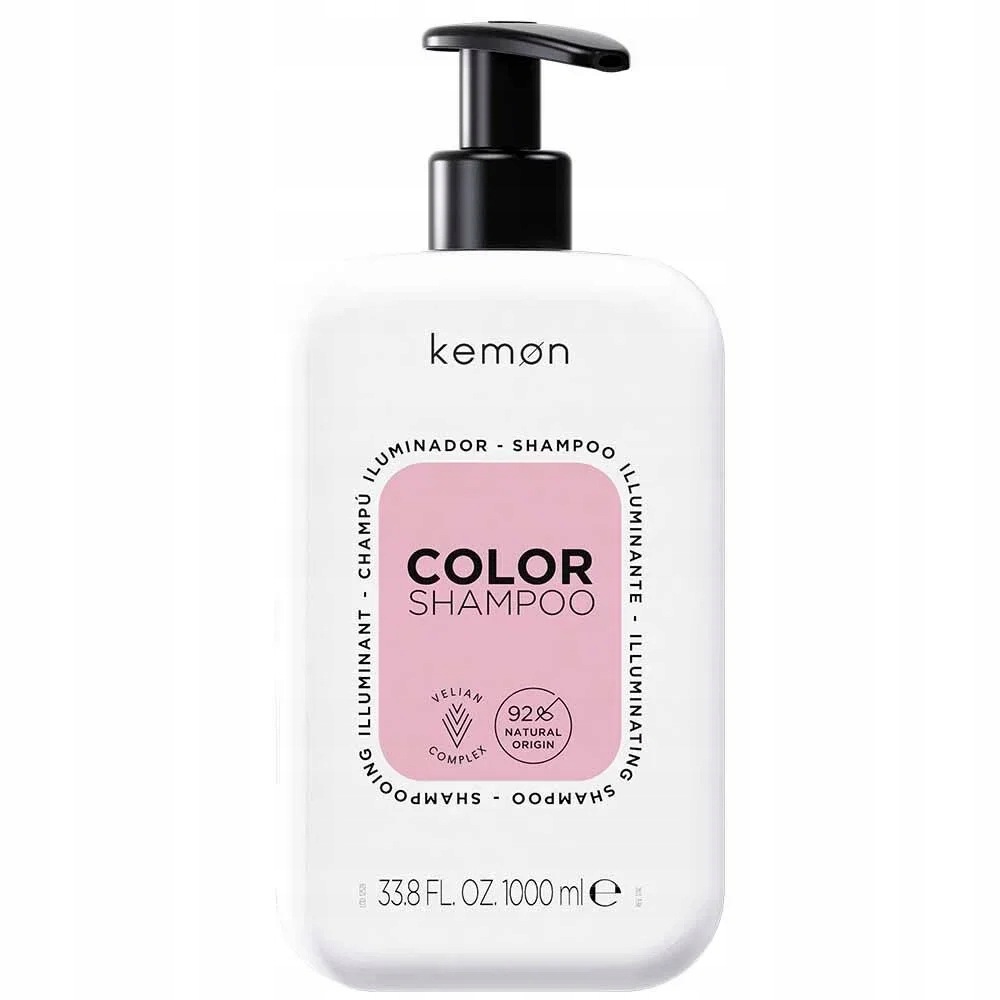 Kemon, Color, šampon pro péči o barvené vlasy, pro lesk a ochranu barvy, 1000 ml