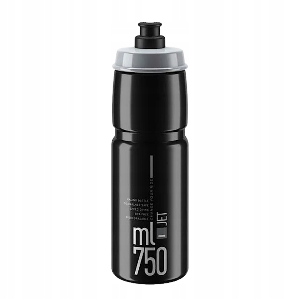 Bidon rowerowy Elite Bottle Jet 750ml black