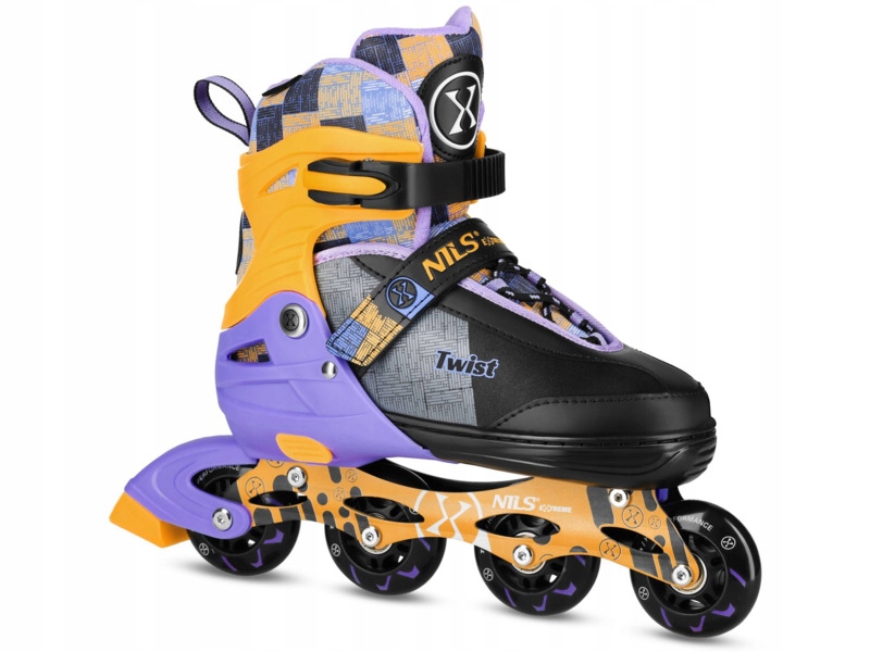 Rolki Twist Żółte Rozm. S(31-34) NA13810 Nils Extreme