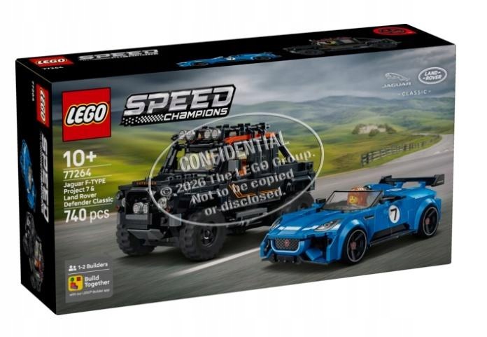 Lego(r) Speed Champions 77264 Jaguar I Land Rover