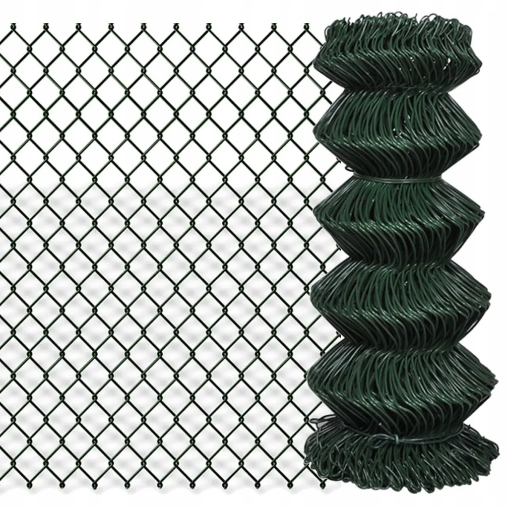 Pvc plotová síť zelená 0,8 x 25 m, očka 60 x 60 mm, drát 2,8 mm