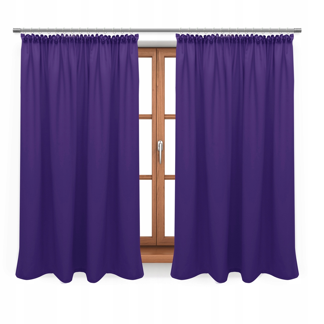 

Gotowa Zasłona Heaven Żabki Taśma 140x160 fiolet