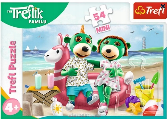 

Puzzle 54 mini Wesoły świat Treflików 3 Trefl