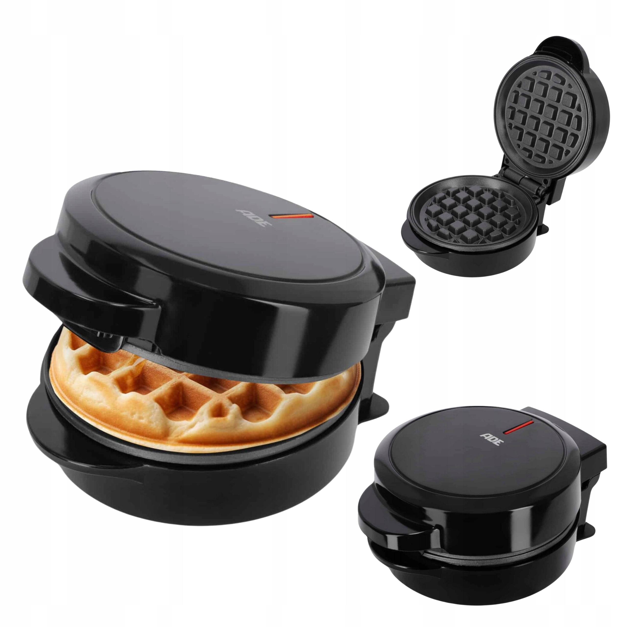 Mała Gofrownica Ade na 1 gofra o średnicy 11,5 cm Nieprzywierająca