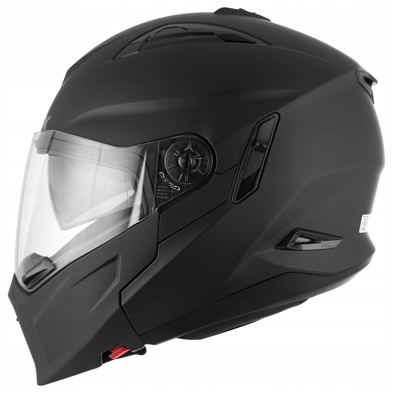 Motocyklová Čeľusťová Prilba Amoq CI100 Matt Čierna (2XL) 26101-5