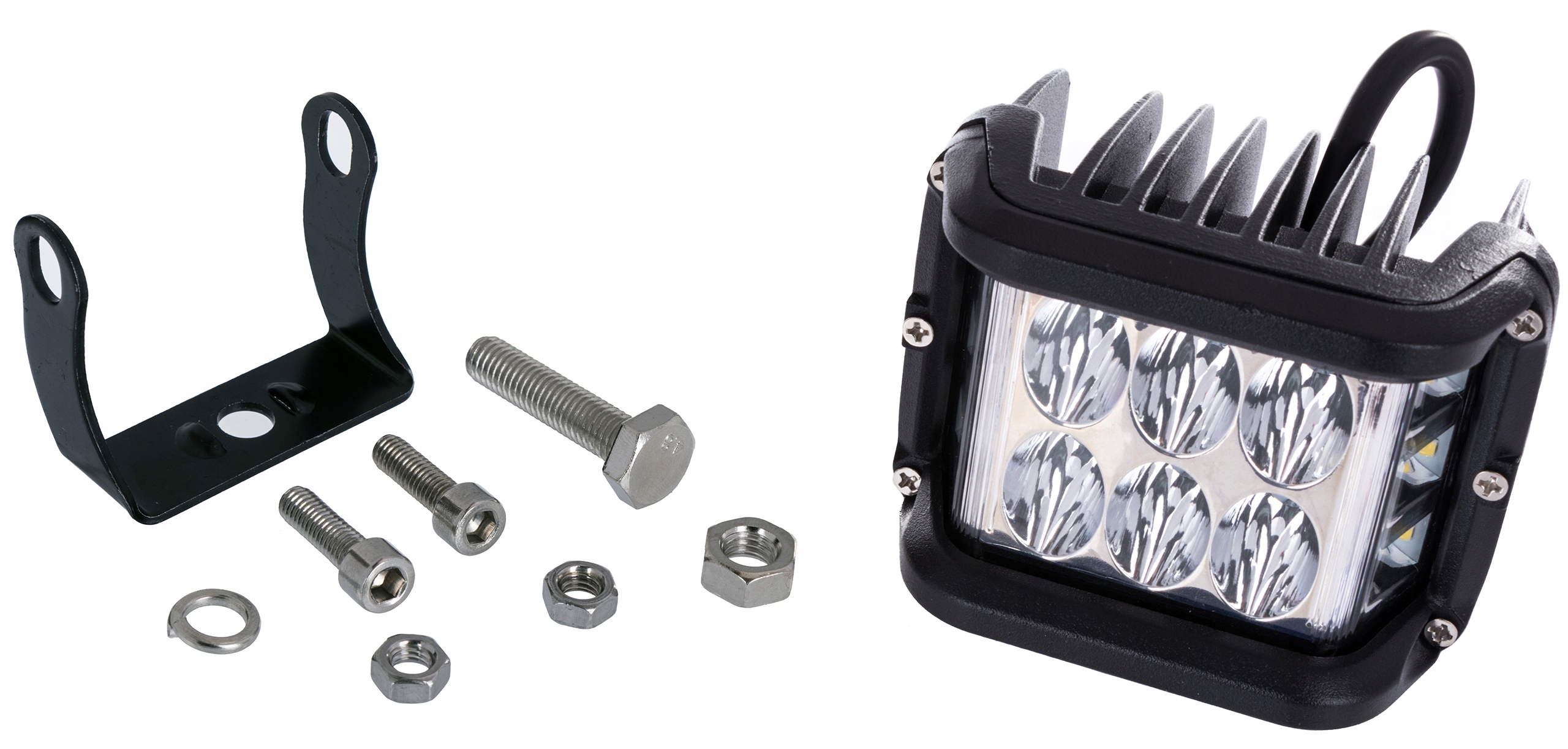 2x LAMPA ROBOCZA LED HALOGEN doswietlenie zakret Power 120 W