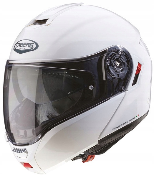 Caberg Levo X Biela Motocyklová Prilba Modulárna Biela