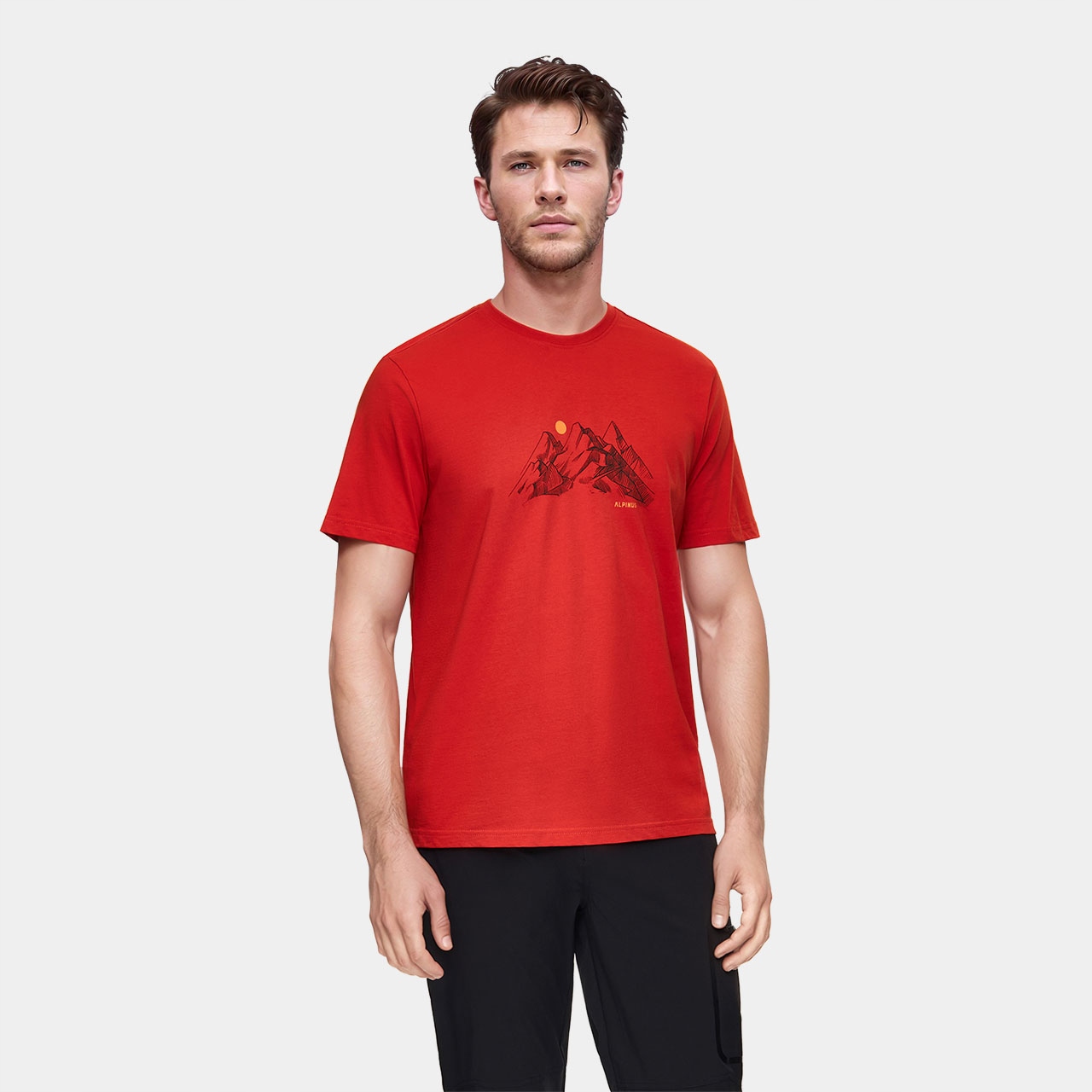 Alpinus T-shirt Koszulka Męska Bawełniana Casual Patkhor FU11256 XXL