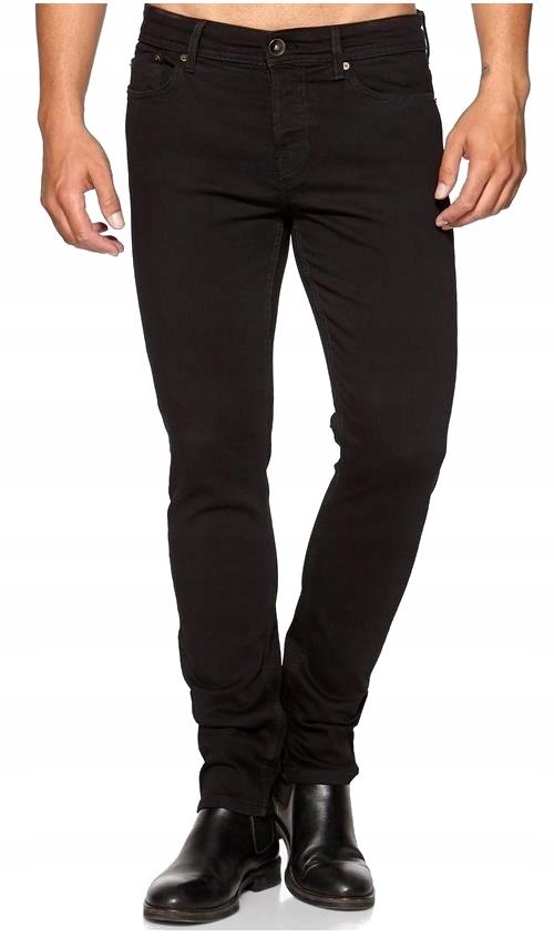 

Only Sons jeansy Czarne Rurki slim 33/30