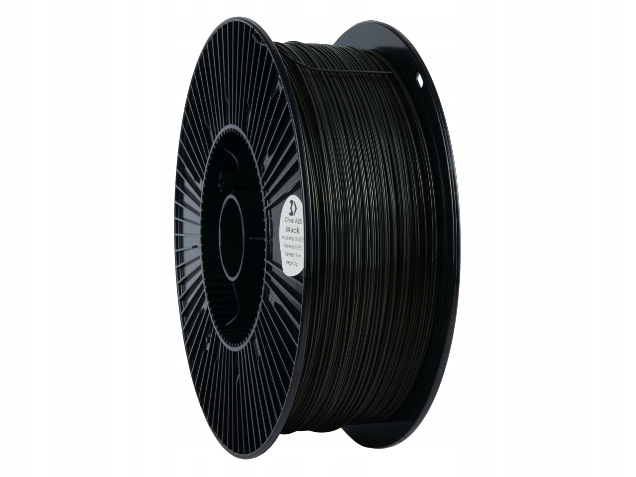 Filament 3DPower Abs 1.75mm Black 3kg Czarny