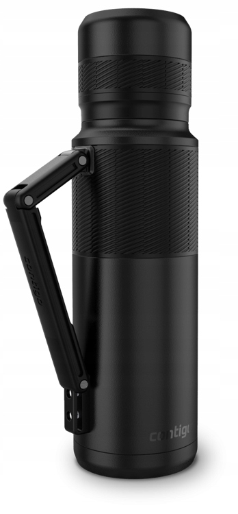 Termoska Contigo 1200 ml – Matte Black s rukoväťou
