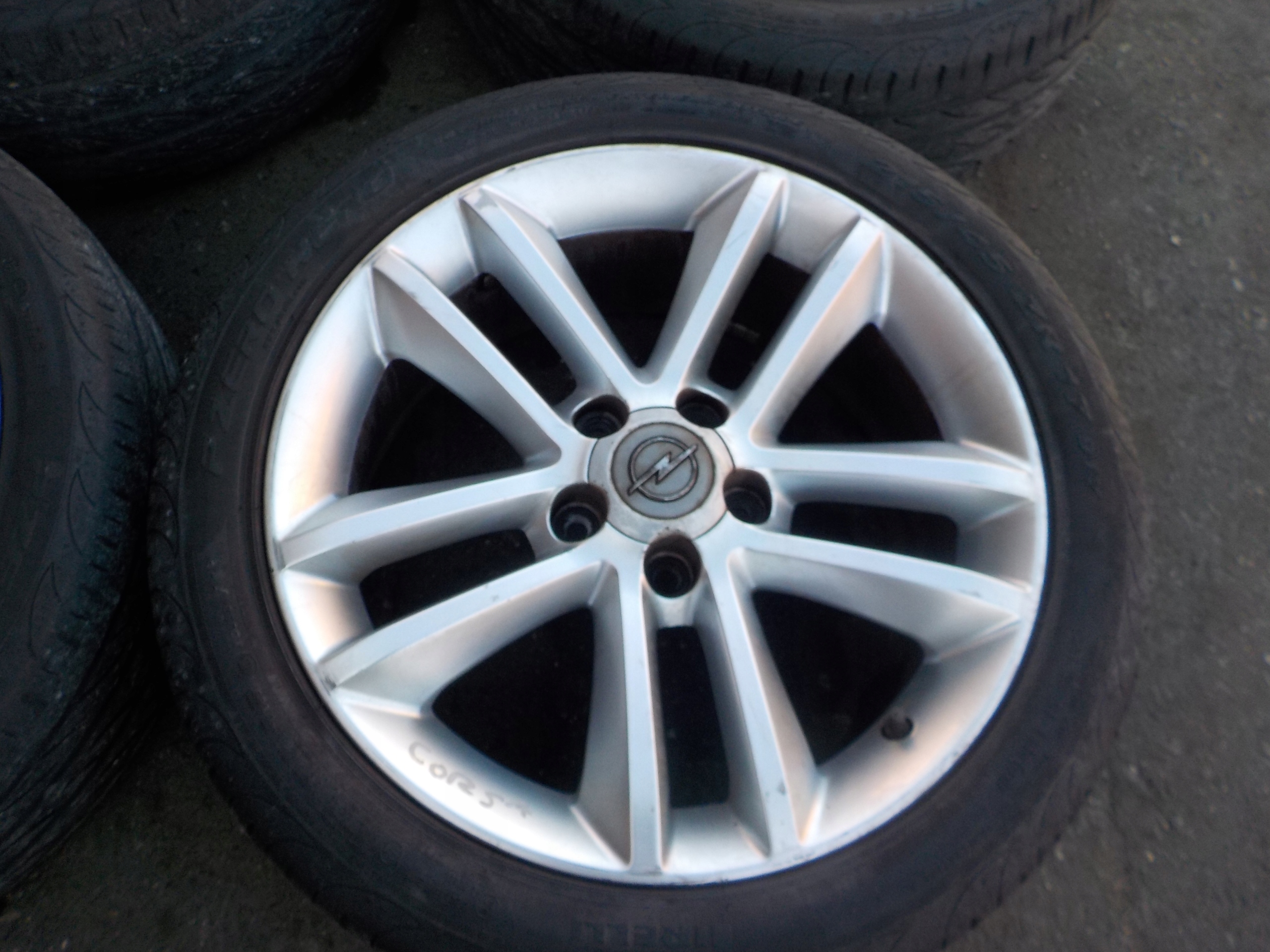 discs aluminium 17'' opel corsa d 2008r 13212361