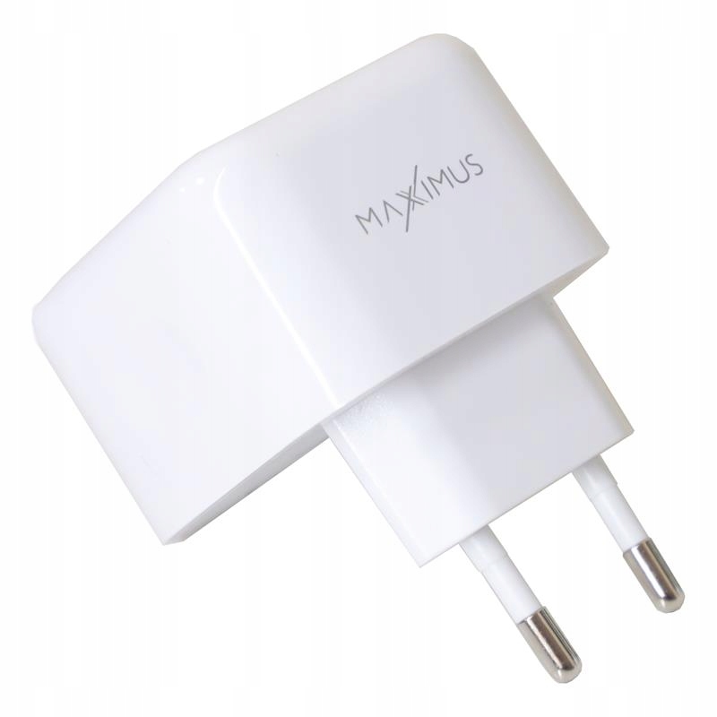 Ładowarka Sieciowa MX Thunder Pd 35W, 2 x Usb- C, White Biały Maxximus