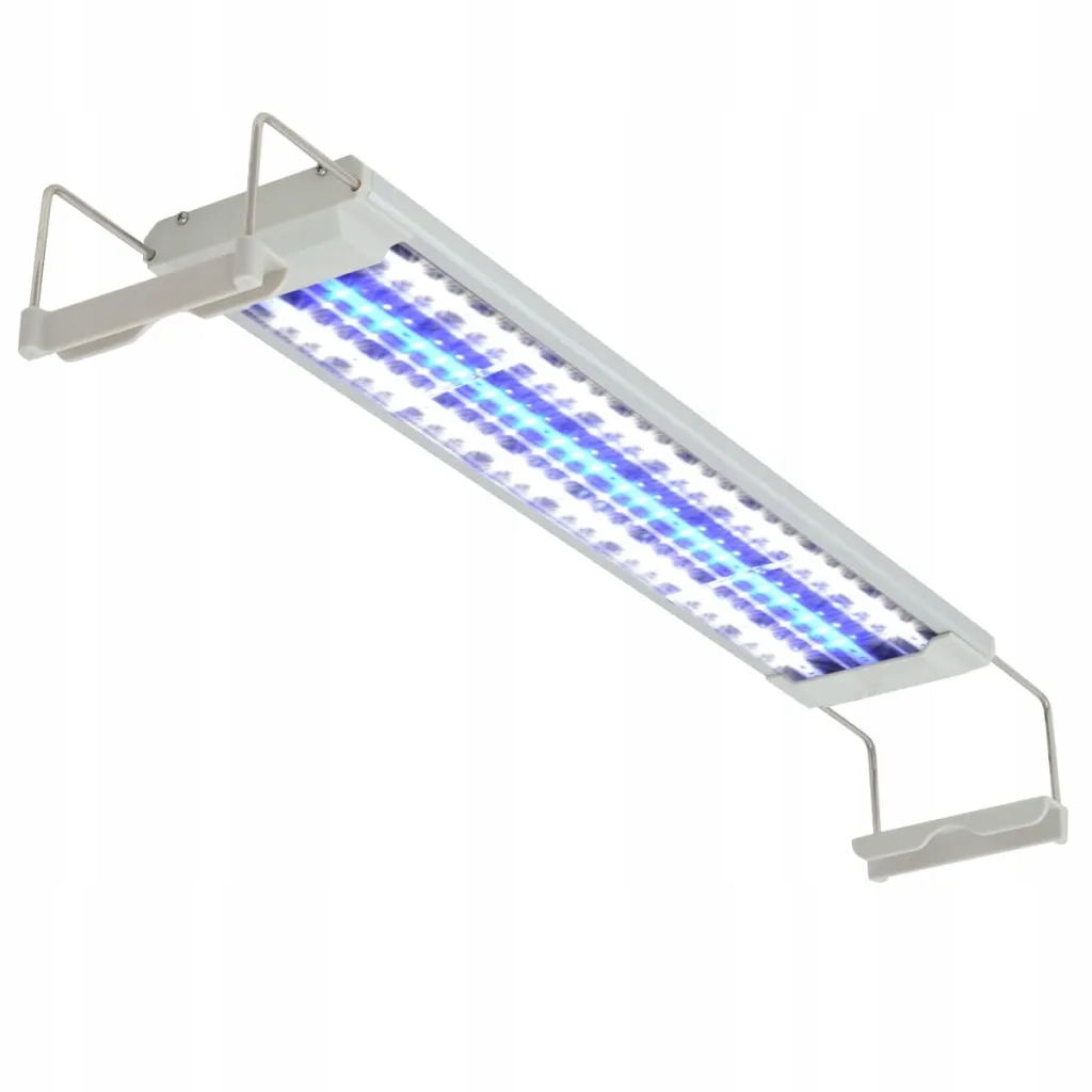 Levně Led lampa do akvária 50-60 cm, modrobílá, 72 Led, 14 W, IP67