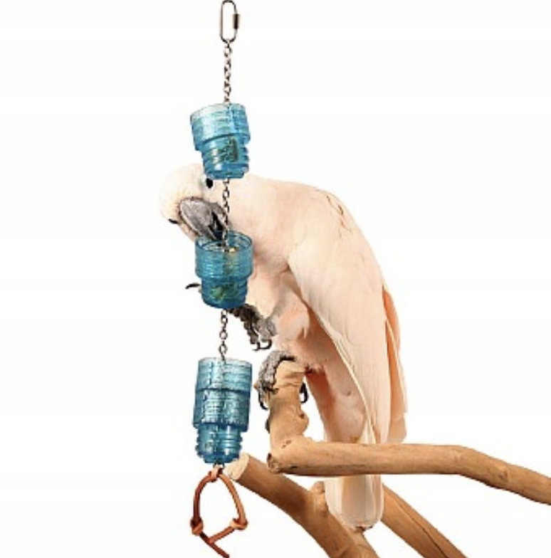 Levně Vertikální logické krmítko pro všechny papoušky