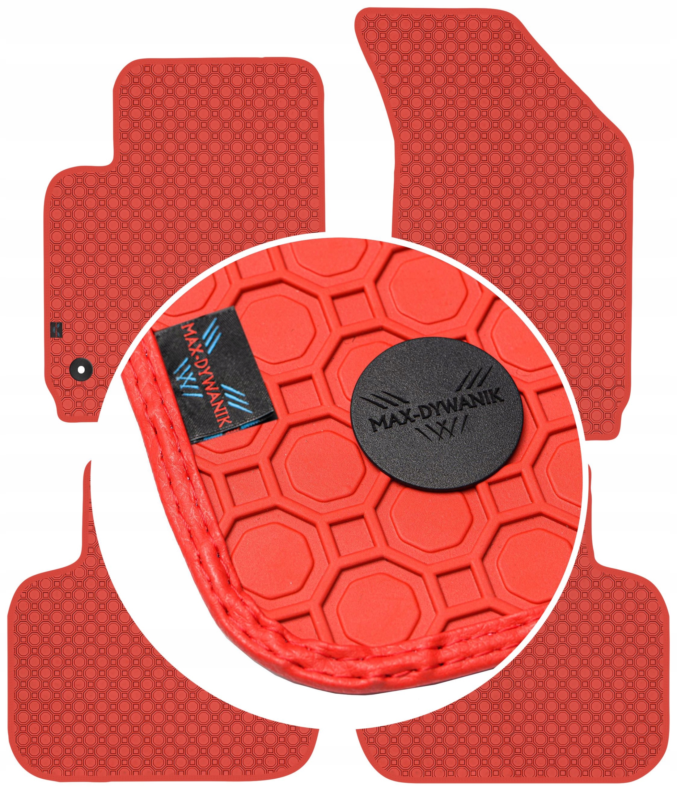 Fiat Freemont 2011-2016 Koberce Červené