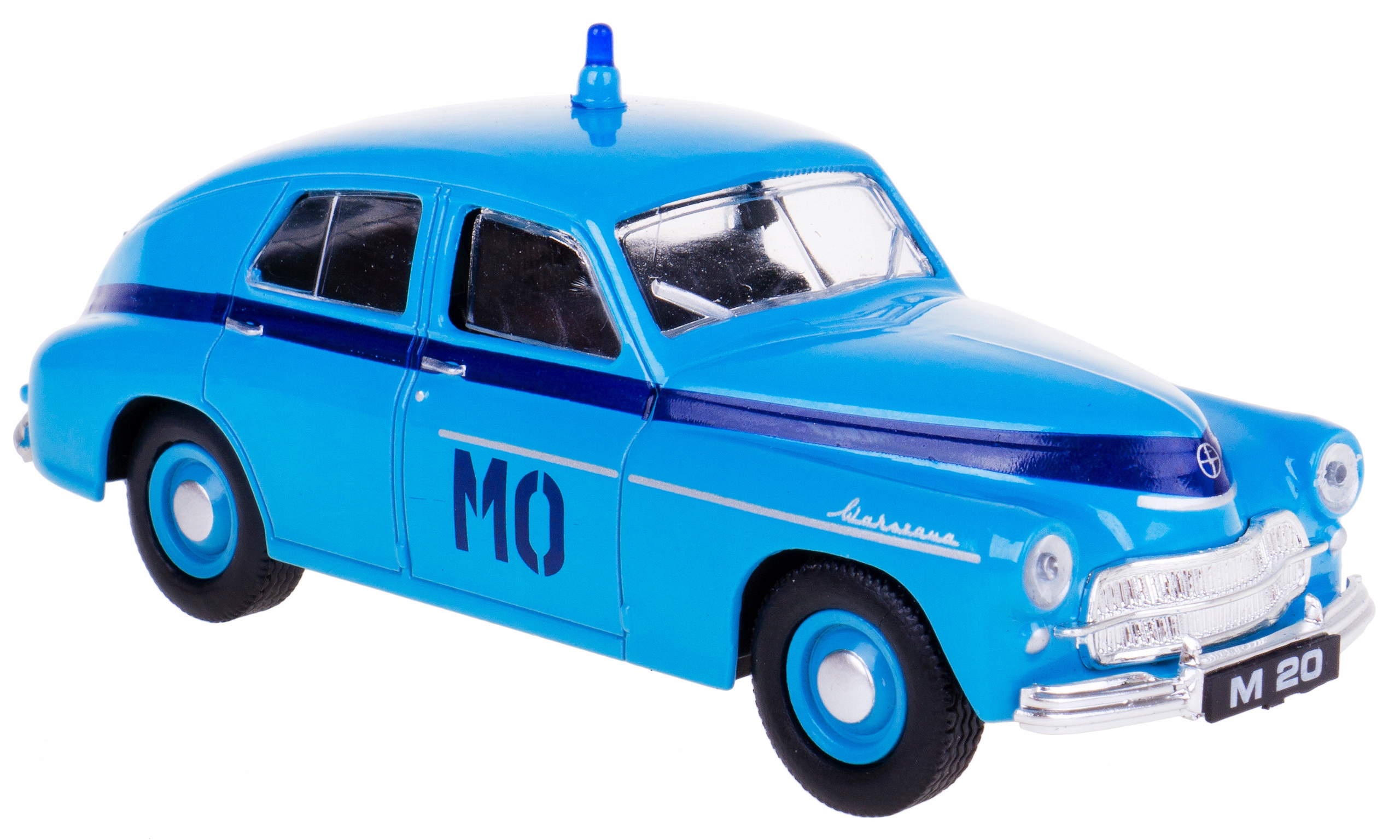 Warszawa M-20 Milicja Mo Model Metal Prl 1:43 Nieb