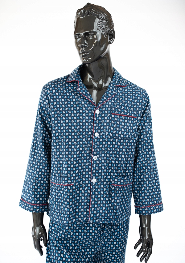 Piżama Męska Flanelowa Formax rozpinana XXL ** Model Formax